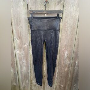 Spank Faux Leather Leggings XL